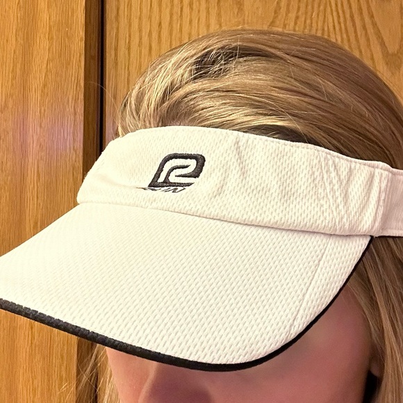 Pink and White Running Visor Set - Picture 3 of 9